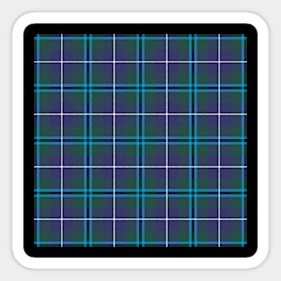 Glen Modern Plaid Tartan Scottish Sticker